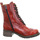 Schuhe Damen Stiefel Brako Stiefeletten Military rojo bolero 21054 rojo Rot