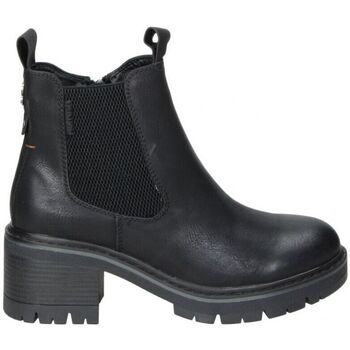 Schuhe Damen Low Boots Refresh BOTINES  171056 MODA JOVEN NEGRO Schwarz