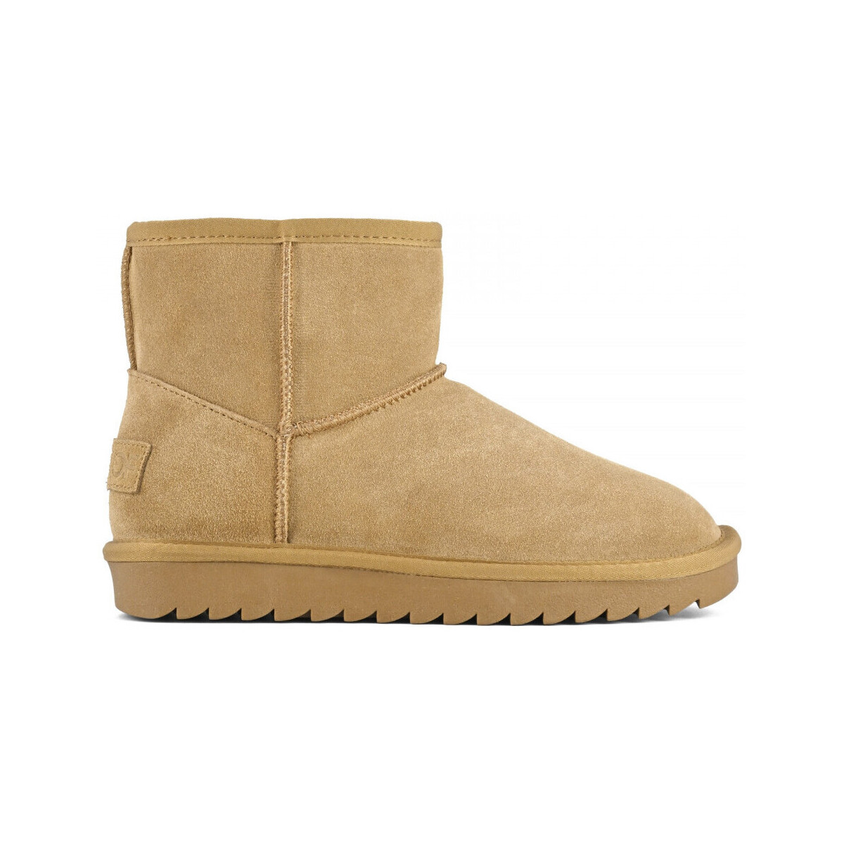 Schuhe Damen Low Boots Colors of California Ugg boot in suede Braun