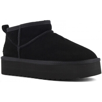 Colors of California Platfrom winter boot in suede Schwarz