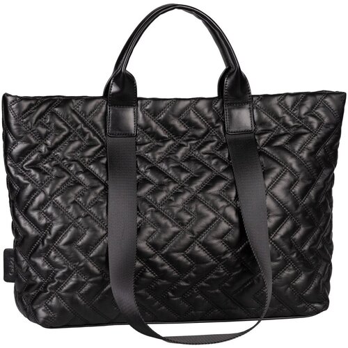 Taschen Damen Handtasche Gabor Mode Accessoires Haley, Zip tote bag L, black 010046 Schwarz