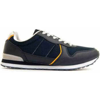 Schuhe Herren Sneaker Low Leindia 83865 Blau