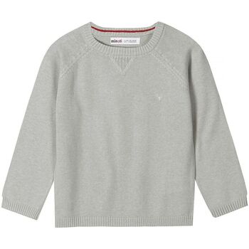 Kleidung Jungen Pullover Minoti Strickpullover mit Rundhalsausschnitt für Jungen (12m-14y) Grau
