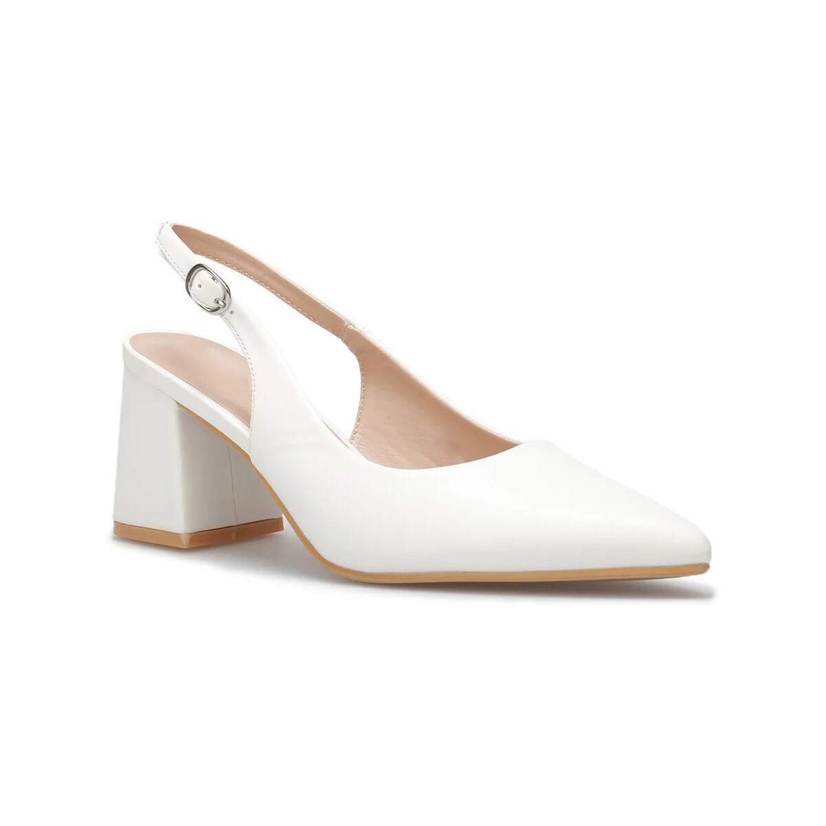 Schuhe Damen Pumps La Modeuse 67835_P157745 Weiss