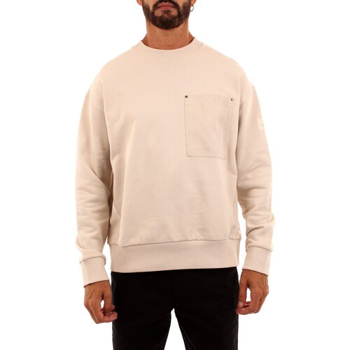 Kleidung Herren Sweatshirts Calvin Klein Jeans K10K111508 Beige