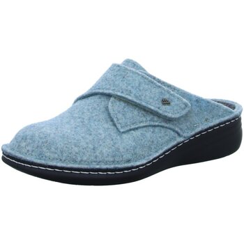 Schuhe Damen Hausschuhe Finn Comfort ROSLYN 06570-482214 Blau