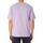 Kleidung Herren T-Shirts Calvin Klein Jeans Gestapeltes Archiv-T-Shirt Rosa