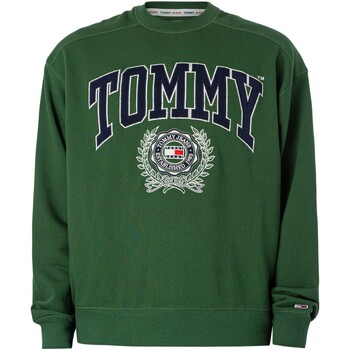Tommy Jeans  Sweatshirt Kastenförmiges College-Grafik-Sweatshirt