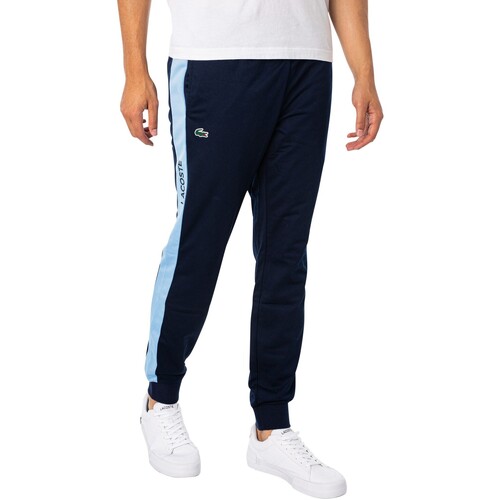 Kleidung Herren Jogginghosen Lacoste Ripstop-Tennis-Jogginghose Blau