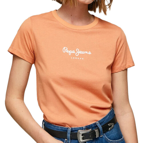 Kleidung Damen T-Shirts & Poloshirts Pepe jeans PL505480 Orange