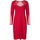Kleidung Damen Pyjamas/ Nachthemden Lisca Nachthemd mit langen Ärmeln Sympathy Rot