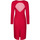 Kleidung Damen Pyjamas/ Nachthemden Lisca Nachthemd mit langen Ärmeln Sympathy Rot