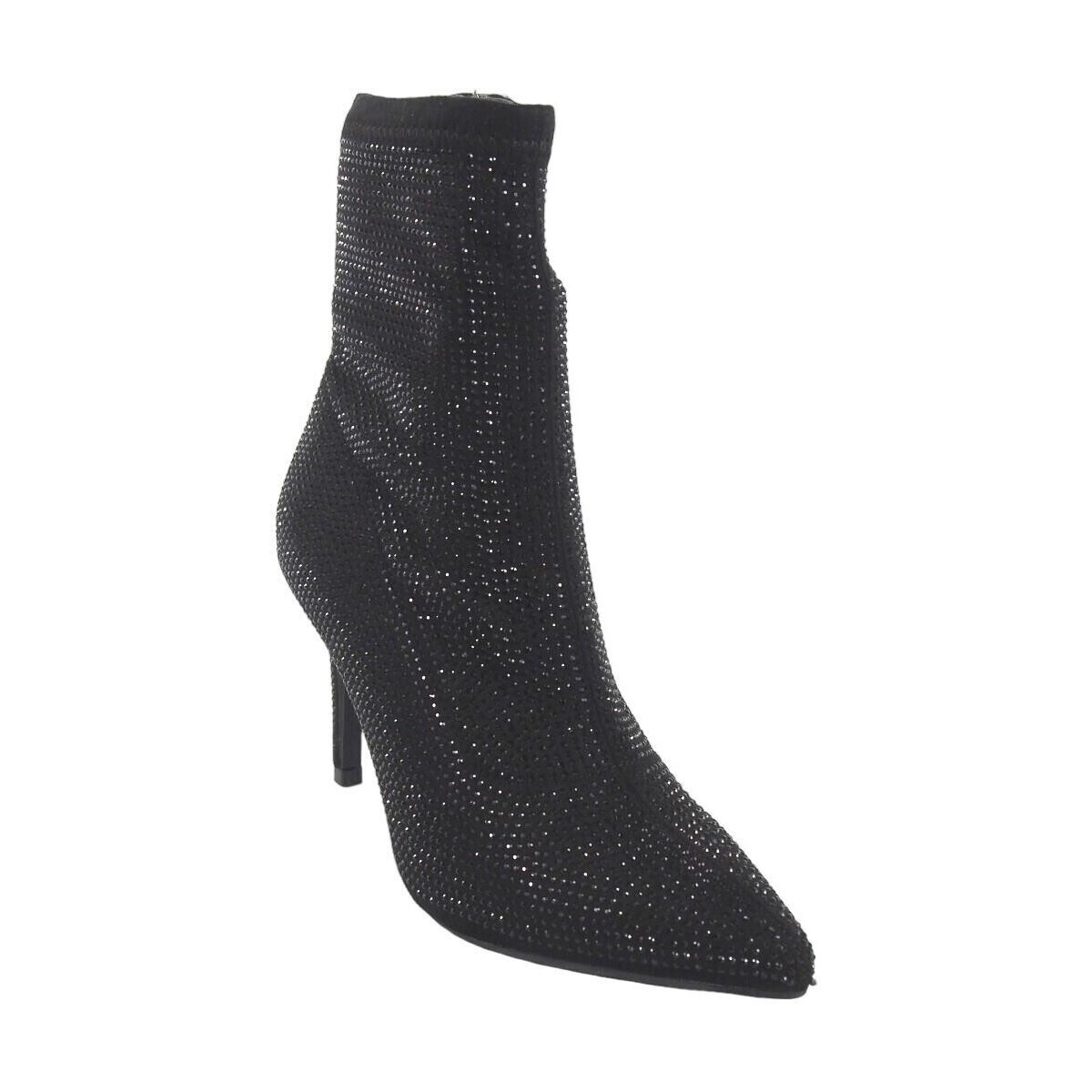 Schuhe Damen Multisportschuhe Isteria 23128 schwarze Stiefeletten für Damen Schwarz