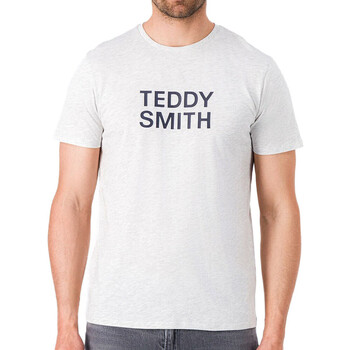 Kleidung Herren T-Shirts & Poloshirts Teddy Smith 11014744D Weiss