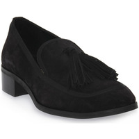 Schuhe Damen Slipper S.piero BLACK FLAT RUBBER Schwarz