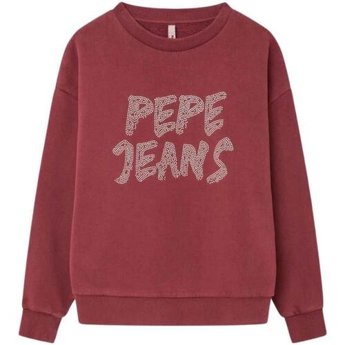 Kleidung Mädchen Sweatshirts Pepe jeans  Rot