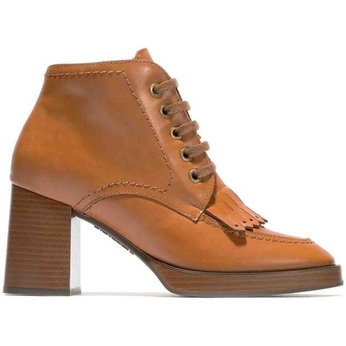Schuhe Damen Low Boots Pitillos 5482 Braun