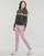 Kleidung Damen Sweatshirts Superdry RAINBOW STRIPE LOGO HOODIE Schwarz / Multicolor