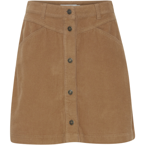 Kleidung Damen Röcke B.young Jupe en velours femme  Danna Braun