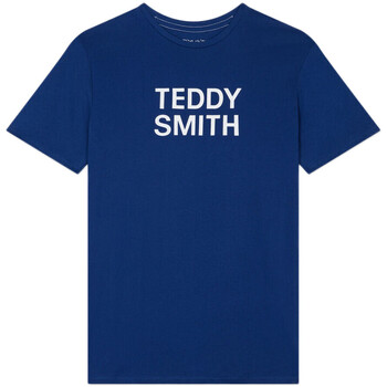Kleidung Herren T-Shirts Teddy Smith 11014744D Blau