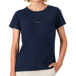 Kleidung Damen T-Shirts & Poloshirts Teddy Smith 31016576D Blau