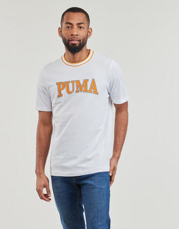 Puma PUMA SQUAD BIG GRAPHIC TEE Weiss
