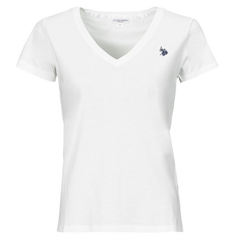 Kleidung Damen T-Shirts U.S Polo Assn. BELL Weiss