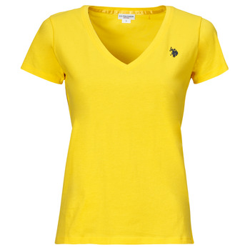 Kleidung Damen T-Shirts U.S Polo Assn. BELL Gelb