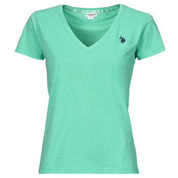 Kleidung Damen T-Shirts U.S Polo Assn. BELL Grün