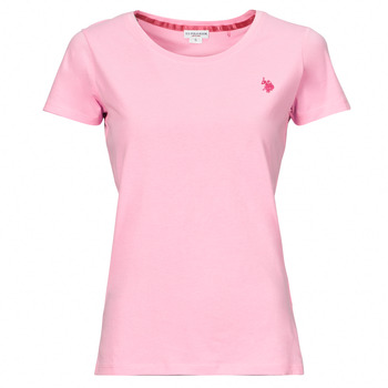 Kleidung Damen T-Shirts U.S Polo Assn. CRY Rosa