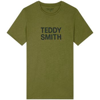 Kleidung Herren T-Shirts Teddy Smith 11014744D Grün