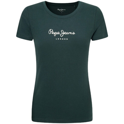 Kleidung Damen T-Shirts & Poloshirts Pepe jeans PL505202 Grün