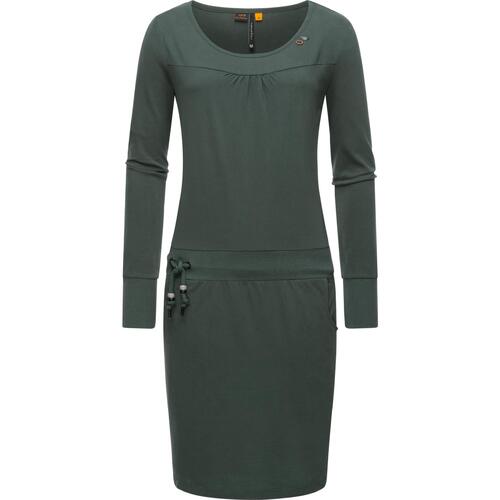 Kleidung Damen Kleider Ragwear Jerseykleid Penellope Grün