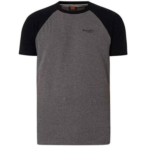 Kleidung Herren T-Shirts Superdry baseball Grau
