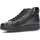 Schuhe Damen Low Boots FitFlop EK8 RALLY HIGH-TOP-STIEFEL Schwarz