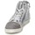 Schuhe Damen Sneaker High Hip 90CR Silber-krokodil