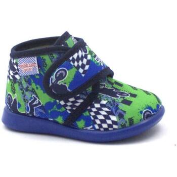 Schuhe Kinder Hausschuhe Grunland GRU-CCC-PA1151-RR Blau