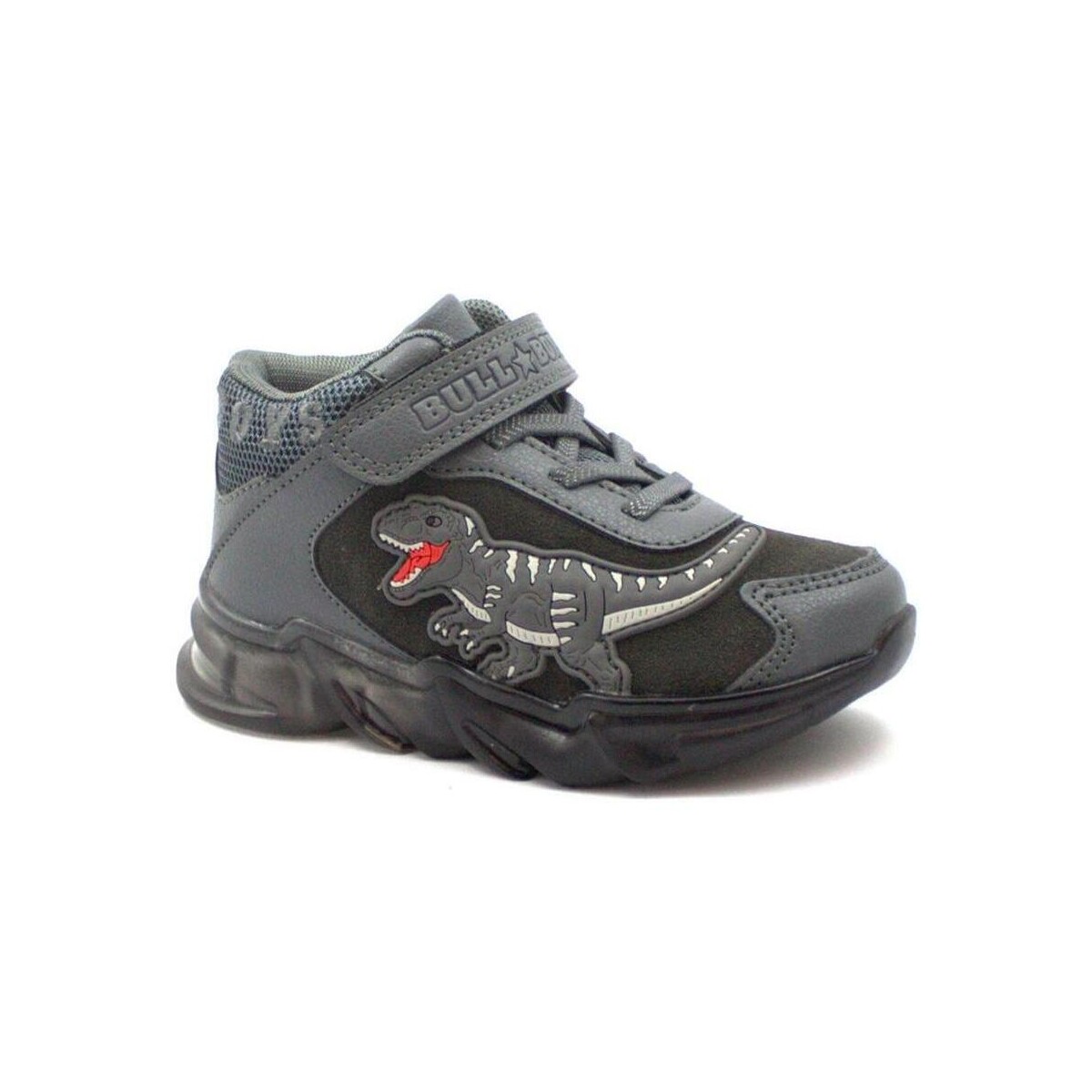 Schuhe Kinder Sneaker Low Bull Boys BUL-I23-DNAL3391-GR Grau
