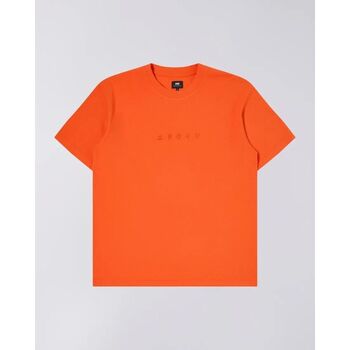Kleidung Herren T-Shirts & Poloshirts Edwin I026745.1WE.TT KATAKANA-TANGERINE TANGO Orange