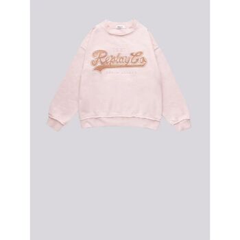 Kleidung Mädchen Sweatshirts Replay SG2130.050.22964-718 Rosa