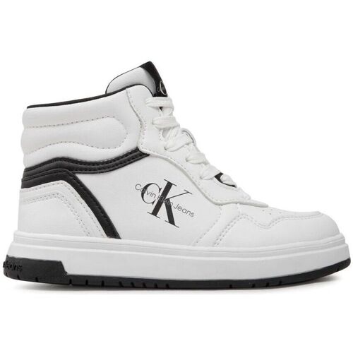 Schuhe Sneaker Calvin Klein Jeans 80730-WHITE Weiss