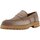 Schuhe Herren Slipper Flecs Business B505/4 Beige