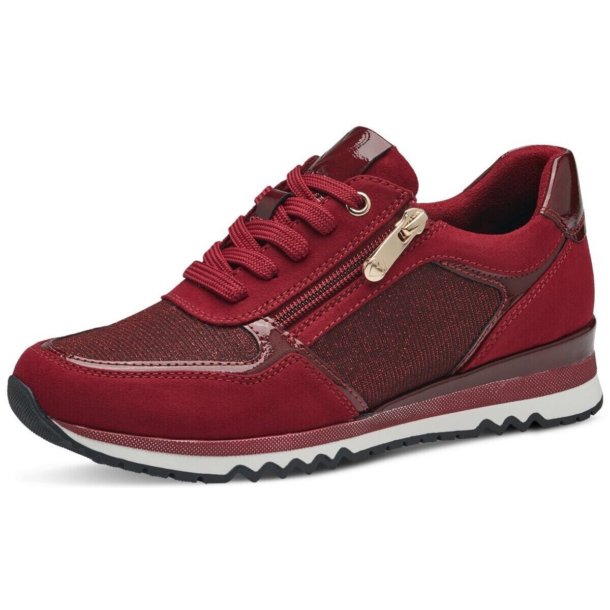 Schuhe Damen Sneaker Marco Tozzi 2-23749-41/552 Rot