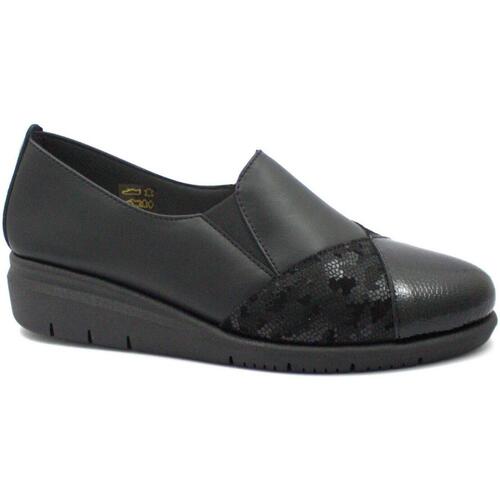 Schuhe Damen Slipper Grunland GRU-CCC-SC5565-NE Schwarz