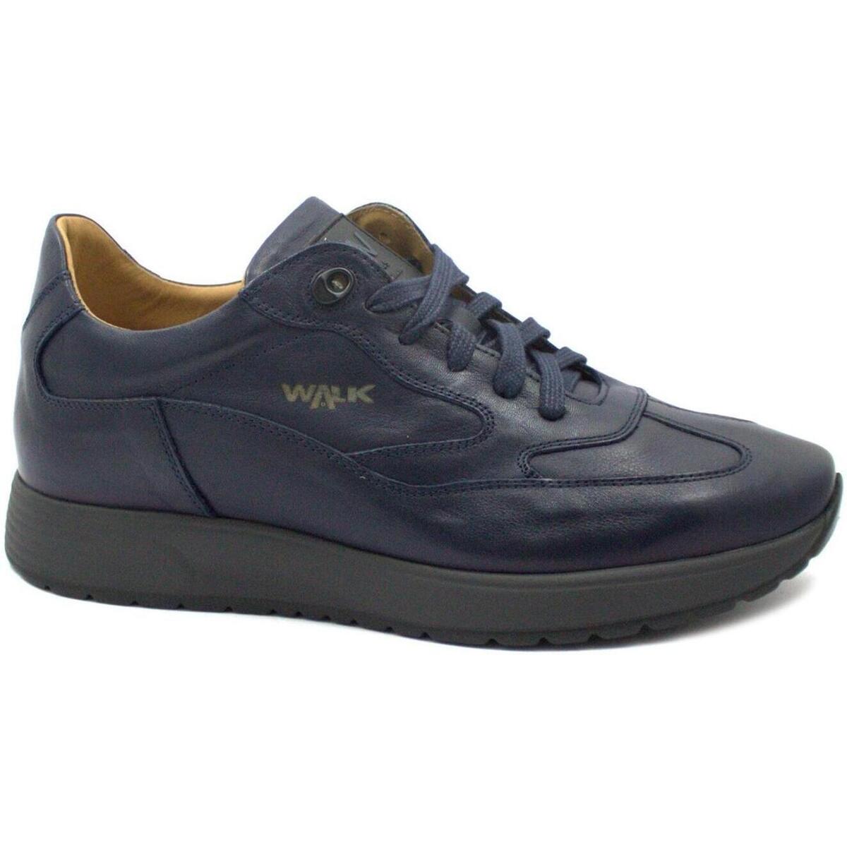 Schuhe Herren Sneaker Low Melluso MEL-I23-U16252D-BL Blau