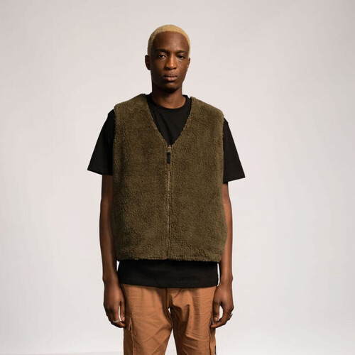 Santa Cruz Hideout reversible vest Schwarz