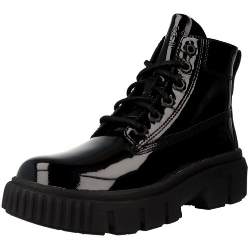 Schuhe Damen Stiefel Timberland Stiefeletten Greyfield Leather Boot TB0A2QK80151 Schwarz
