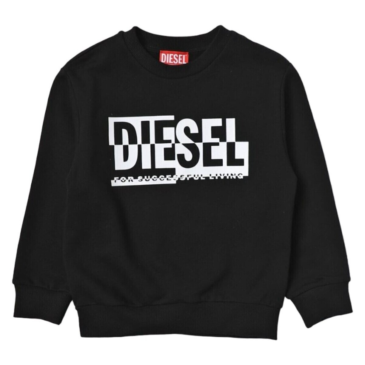 Kleidung Mädchen Sweatshirts Diesel J01509-KYAVF Schwarz