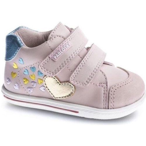 Schuhe Kinder Sneaker Pablosky Baby 033475 B - Leader Rosa Cuarzo Rosa