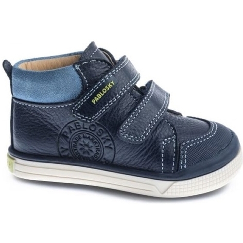 Schuhe Kinder Sneaker Pablosky Baby 035420 B - Niagara Oceano Blau